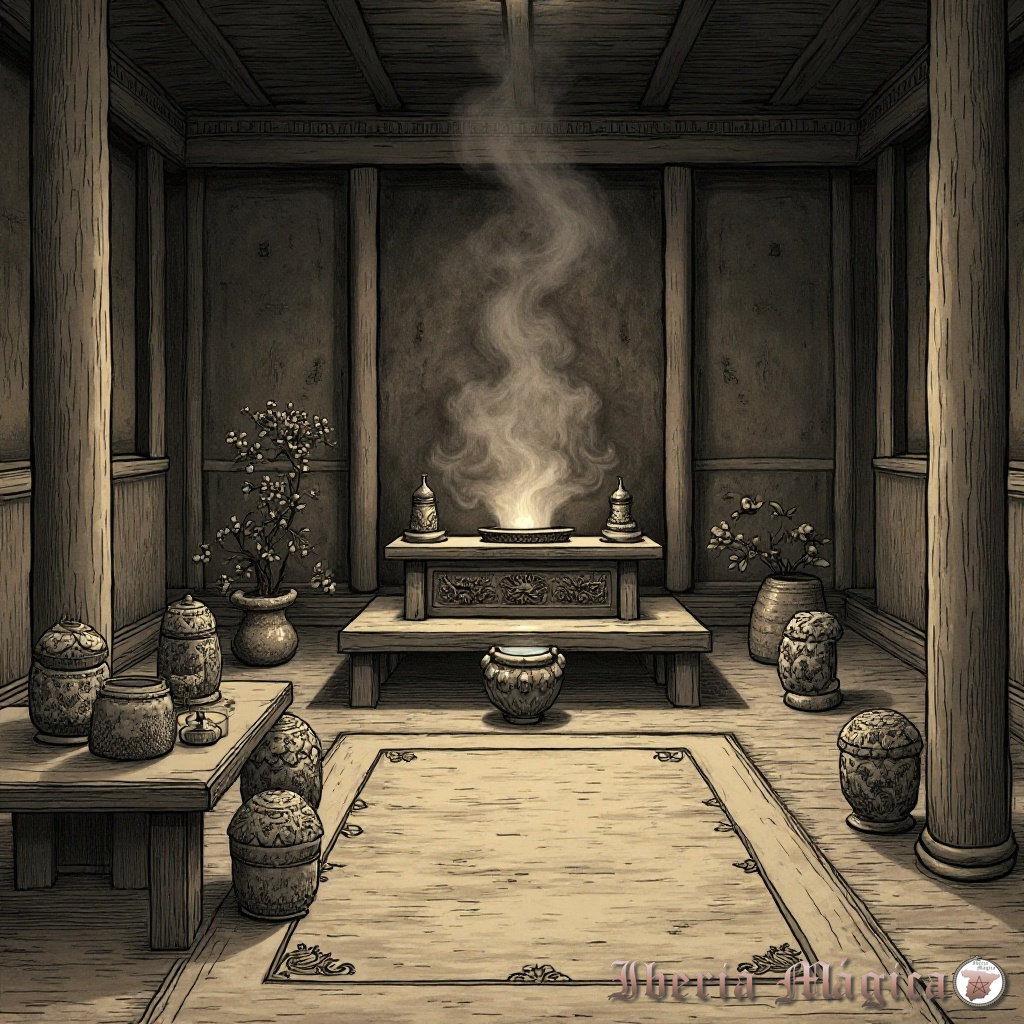 Sitios de prácticas místicas y rituales