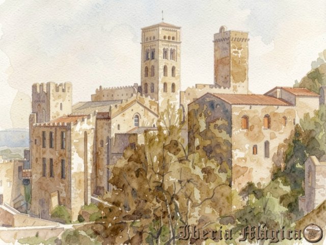 0136 Monasterio de Sant Pere de Rodes - Girona