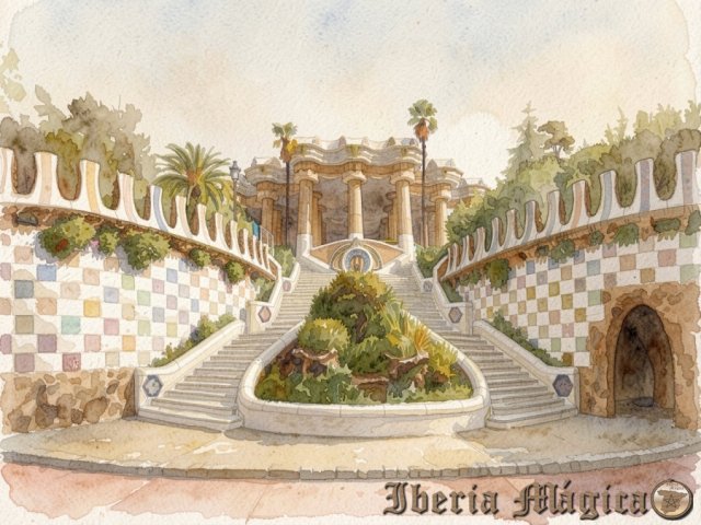 0156 Parque Güell - Barcelona