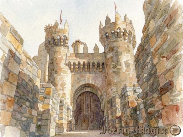 28 Castillo Templario de Ponferrada - León